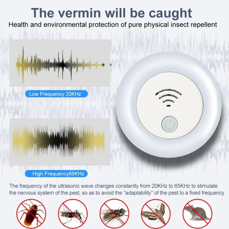 Ультразвуковой вредителей отпугиватель москитов средство удерживать Мышь Мыши