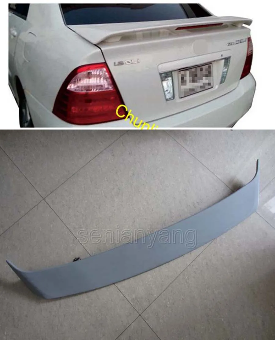 

Factory Style Spoiler Wing ABS for 2003-2005 Toyota Corolla Sedan Spoilers LED Light Wing 1pcs