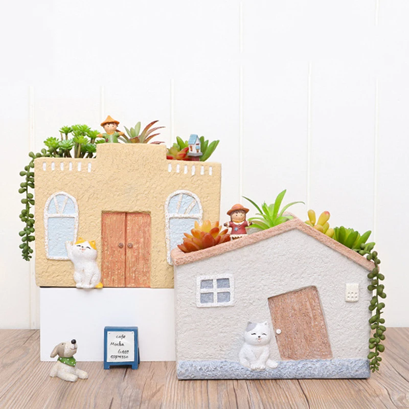 

Milky Cat's Japanese-style Small Home Flower Pot-climbing