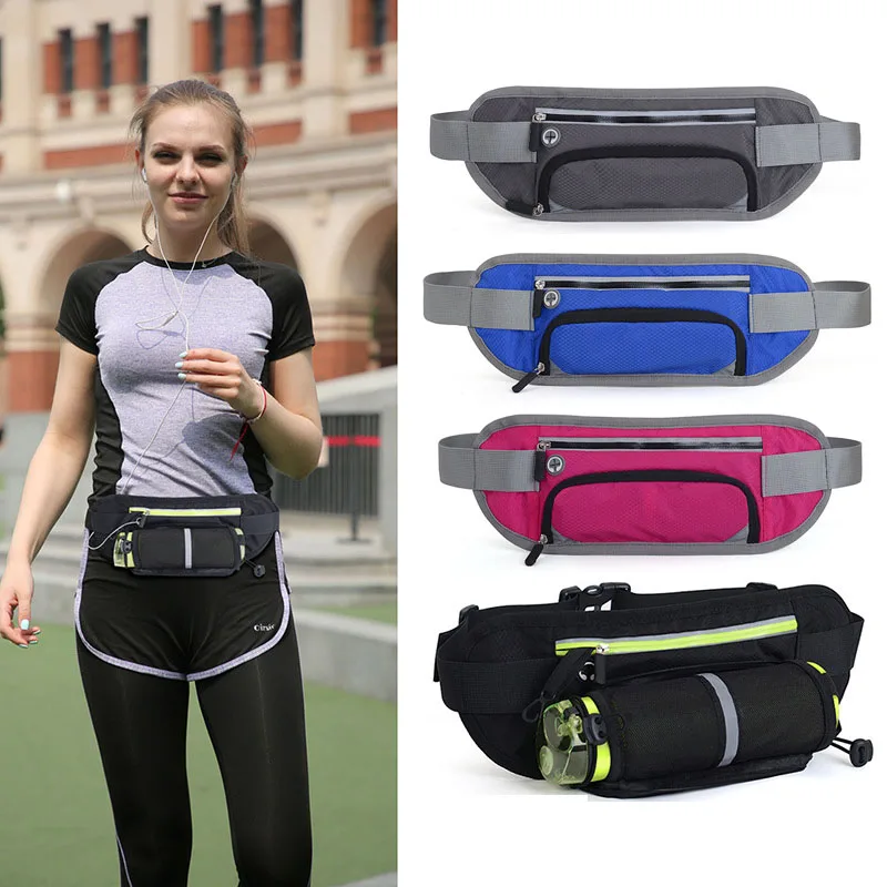 

Sport Waist Pack Men Nylon Waterproof Cross Body Belt Bag Fashion Bag Outdoor Gym Running Travel Marathon Hiking Waist Bags