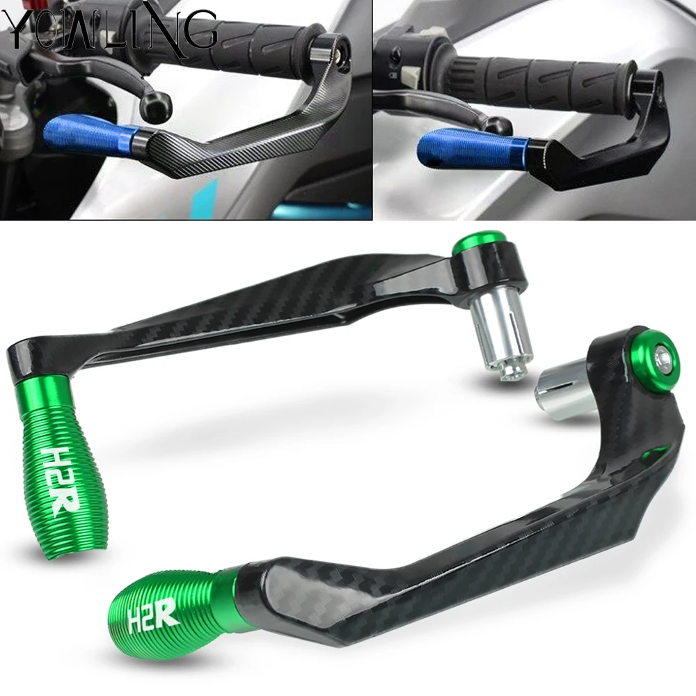 

Motorcycle Accessories Handlebar Grips Guard Handguards Brake Clutch Levers Handle Guard Protector For Kawasaki H2R 2015-2016