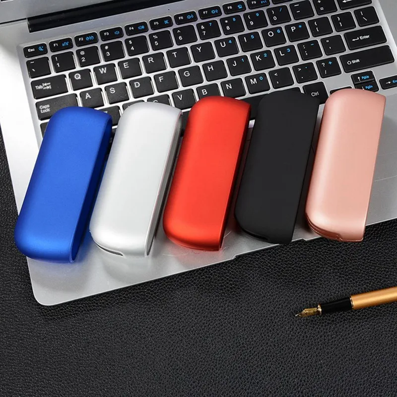 

1PC Full Protective Case Cover Sleeve For IQOS 3.0 Hard Cover Bag Solid Color PC Case Cigarette Accessories
