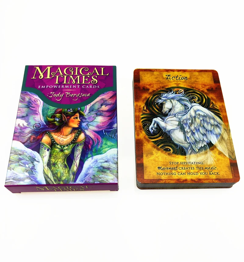 

44PCS Magical Times Powerment Tarot Cards for Child Adult Board Game Card Toys with Full English PDF Guidebook Dropshipping 40P