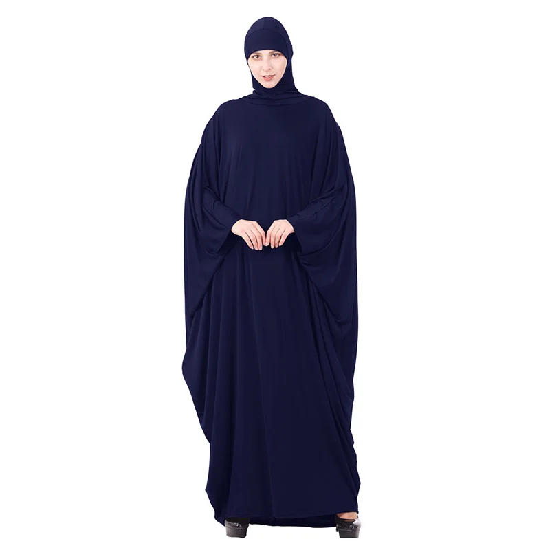 Абайя Саудовская Аравия хиджаб платье мусульманский Рамадан Женская молитва исламский халат повседневное женское платье Большой размер И...