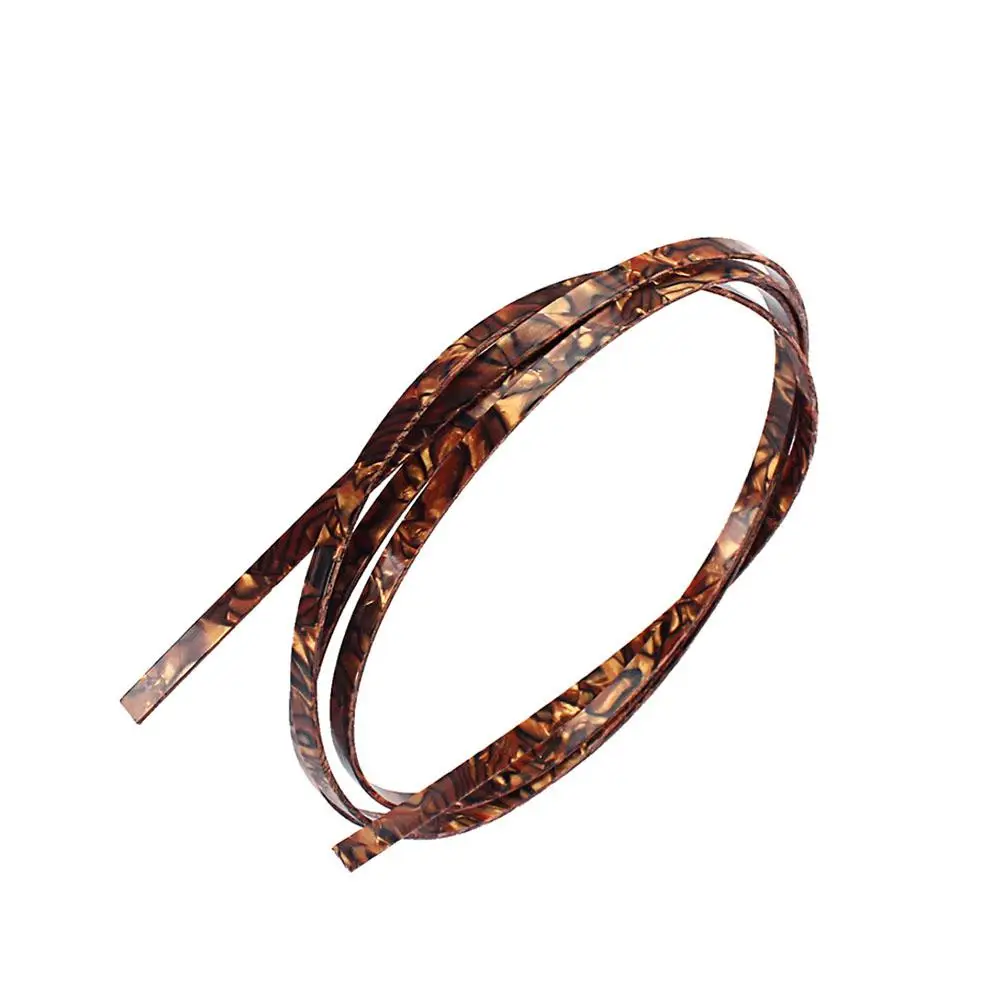 Целлюлоидная гитарная связывающая инкрустация тела проект продувка полосы 1625*6*1