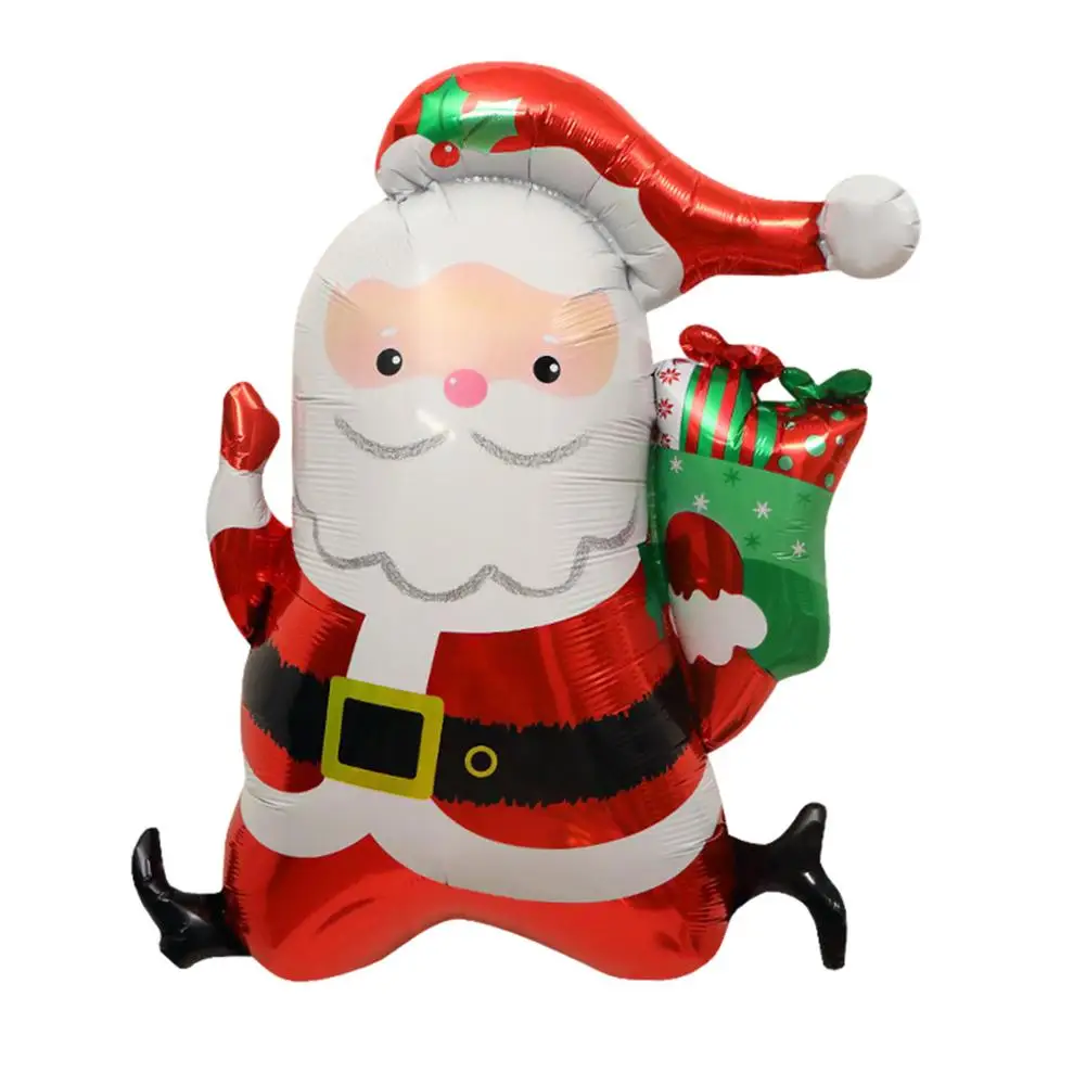 Рождественский набор воздушных шаров из майлара Рождественская елка Санта