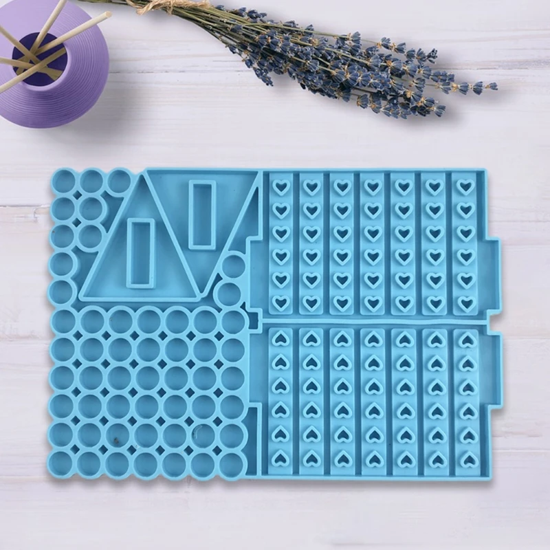 

Love Heart Four Chess Battle Competitive Game Toy Epoxy Resin Mold DIY Craft Silicone Mould for Jewelry Casting
