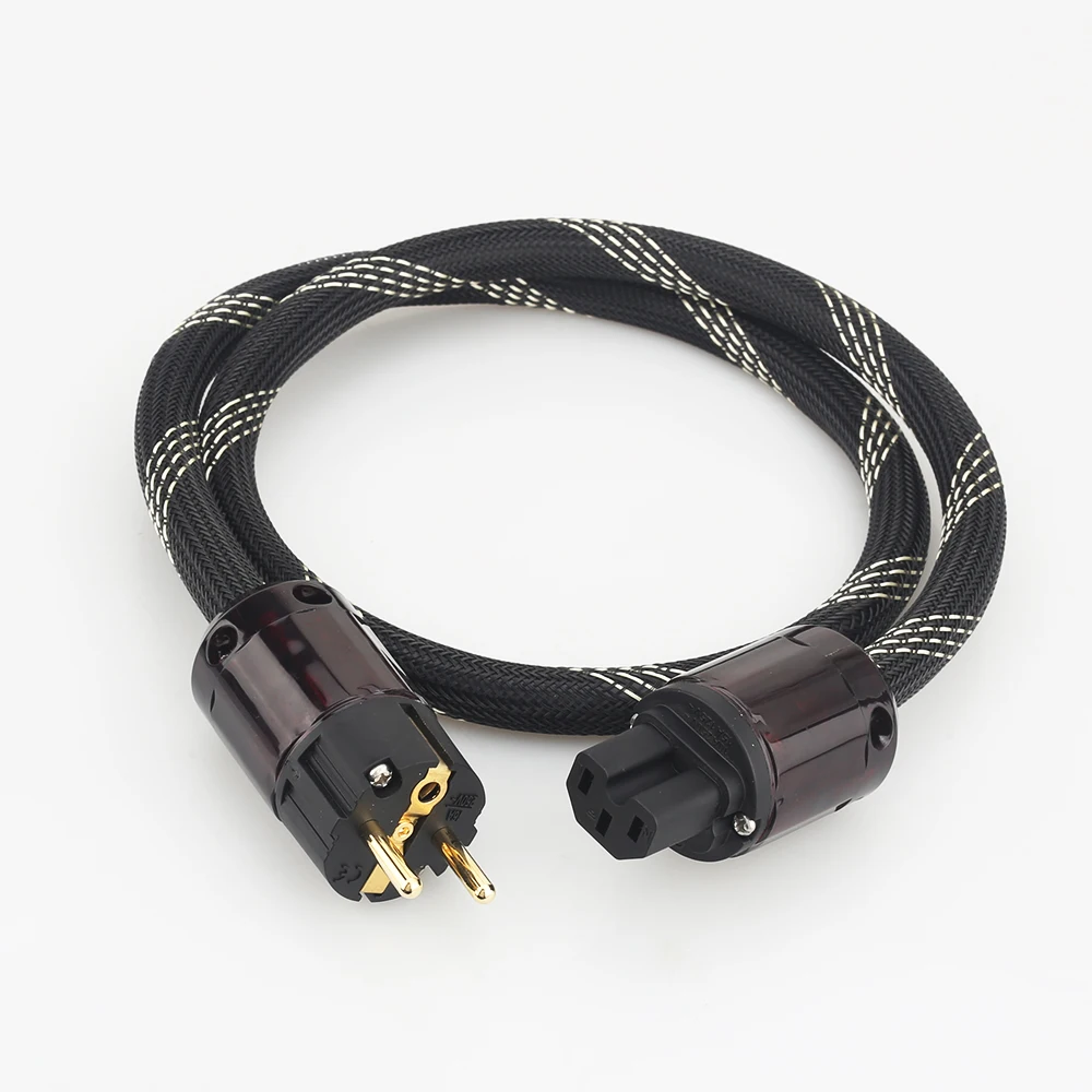 Кабель питания AUDIOCRAST P103 из высококачественной чистой меди европейская