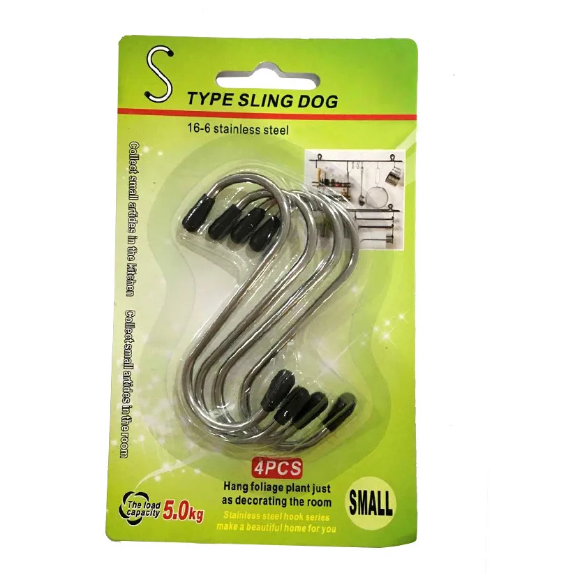 Exceed практичный крюк из нержавеющей стали типа S металлический крючок портативный