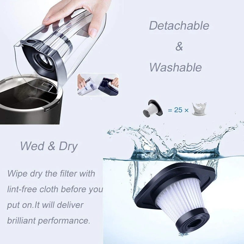 Горячая Распродажа Ручной беспроводной пылесос Модернизированный Мощный для