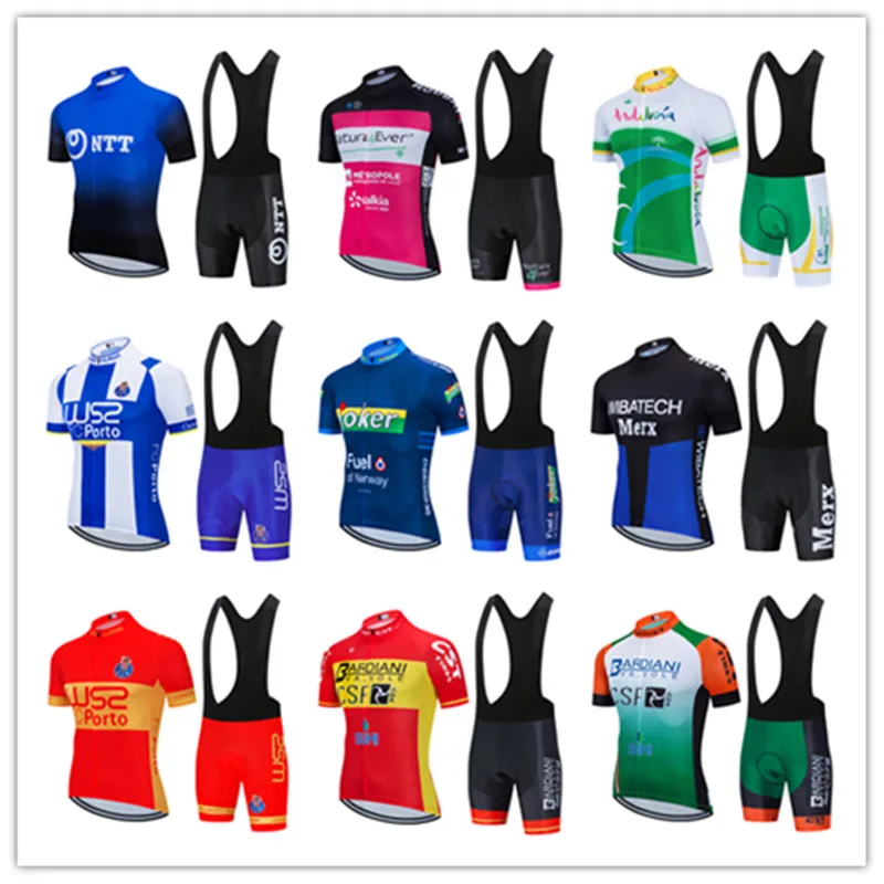 2019 pro team летний комплект из Джерси для велоспорта одежда MTB дорожный велосипед