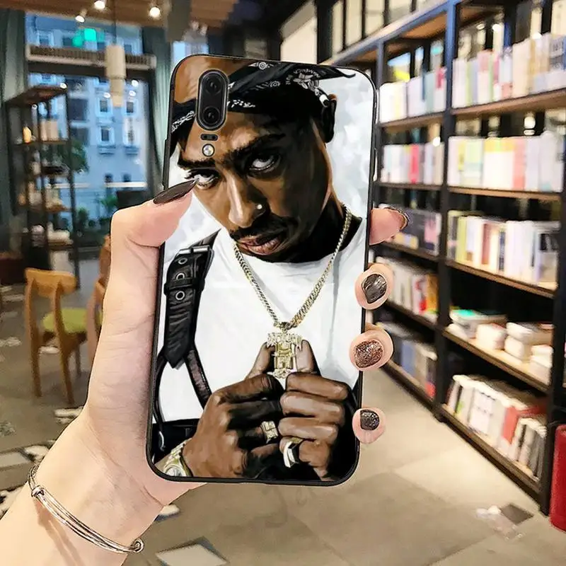 

Rapper 2pac Singer Tupac Phone Case For Huawei honor Mate P 10 20 30 40 Pro 10i 9 10 20 8 x Lite