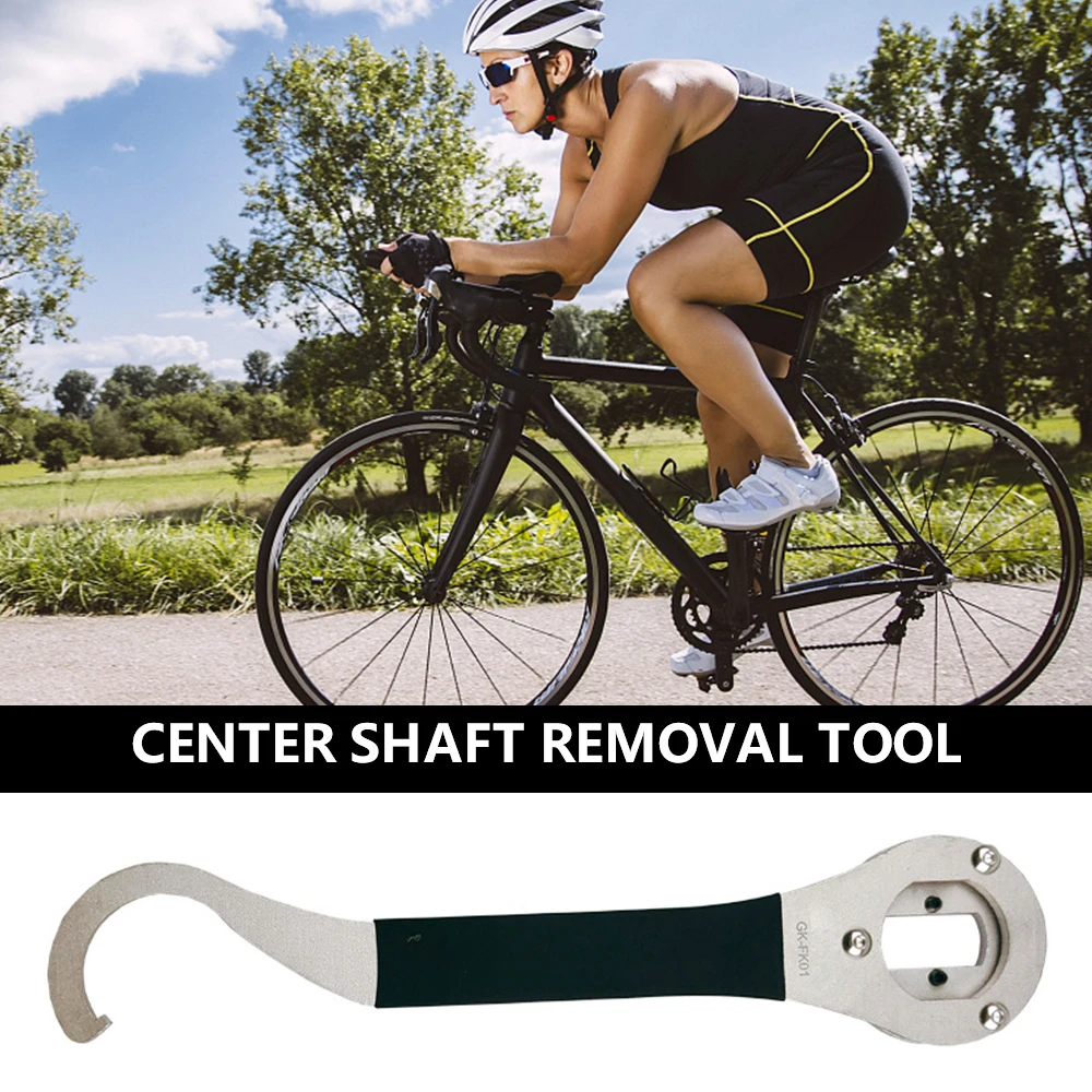 

4 in 1 Bike Bottom Bracket Tail Lock Hook Wrench Spanner Bicycle Repair Parts Axle Bicycle Bike Repair Tool Fit