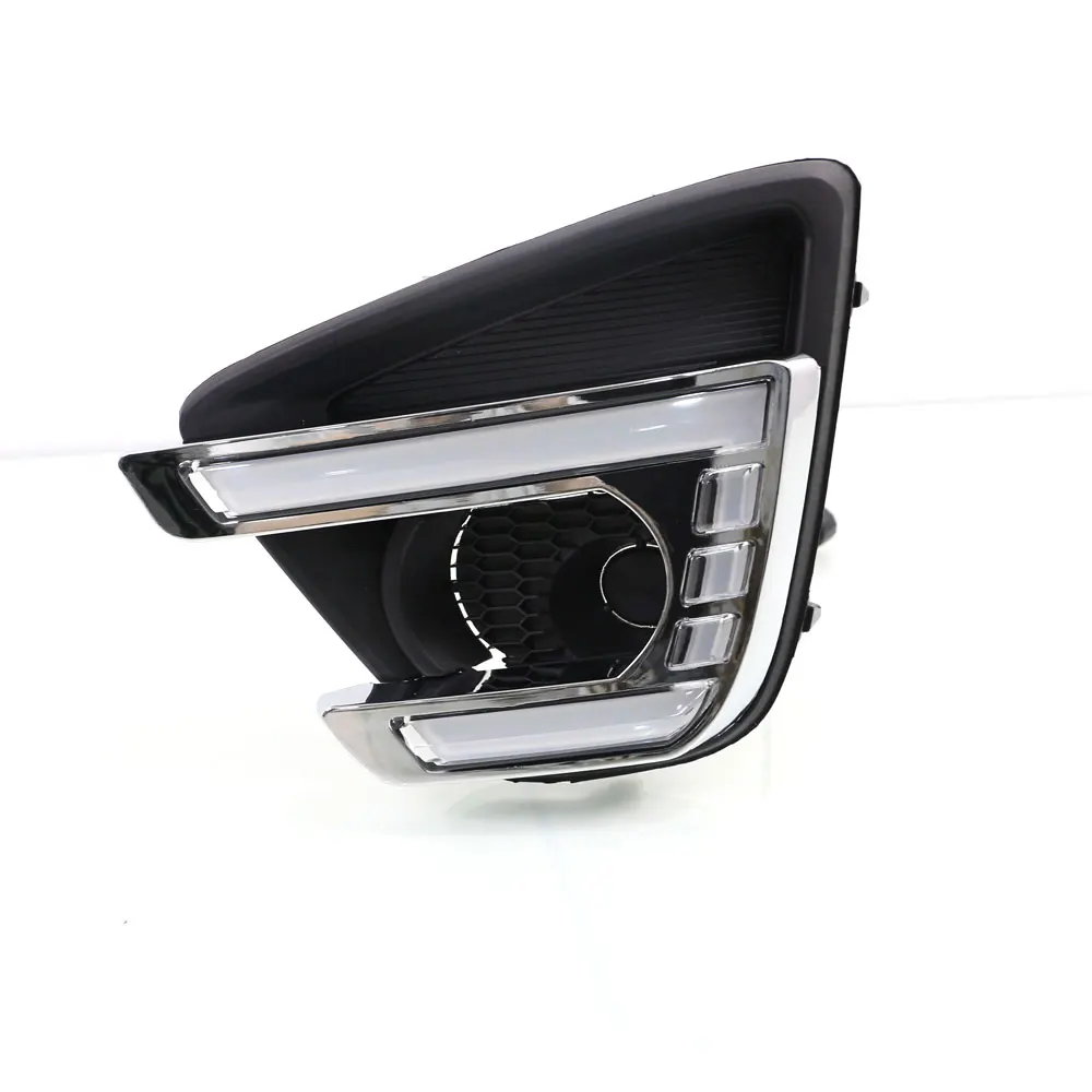 DRL Дневной светильник для Mazda CX 5 2012 2013 2014 2015 2016 левый и правый Белый DRL/желтый