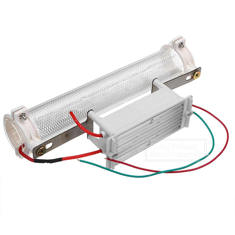 

Silica Tube Ozone Generator DIY Air Purification Ozonizer Tube Pipe Spare Parts Air Cleaner Deodorizer AC220V 10g/15g/20g