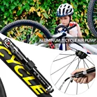 Велосипедный насос высокого давления, насос для шин с манометром для дорожных и горных велосипедов BMX, велосипедный насос