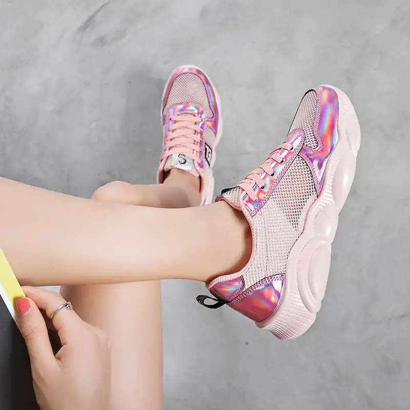 

Весенняя женская спортивная обувь, износостойкие черные кроссовки для бега, амортизирующие женские спортивные кроссовки Us 7, кроссовки для ...