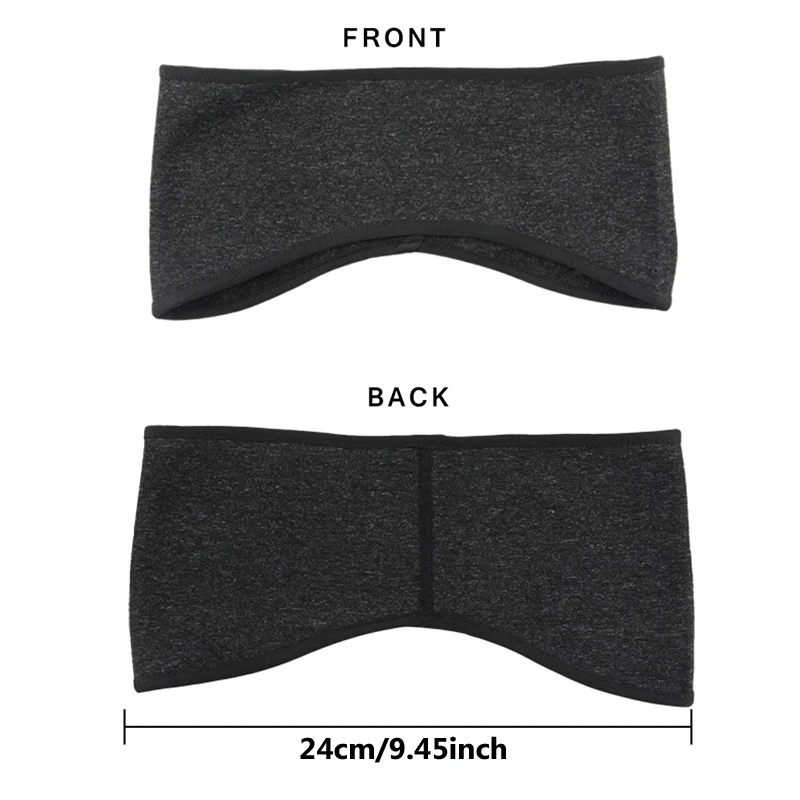 Зимняя уличная велосипедная повязка унисекс эластичная Теплая Флисовая