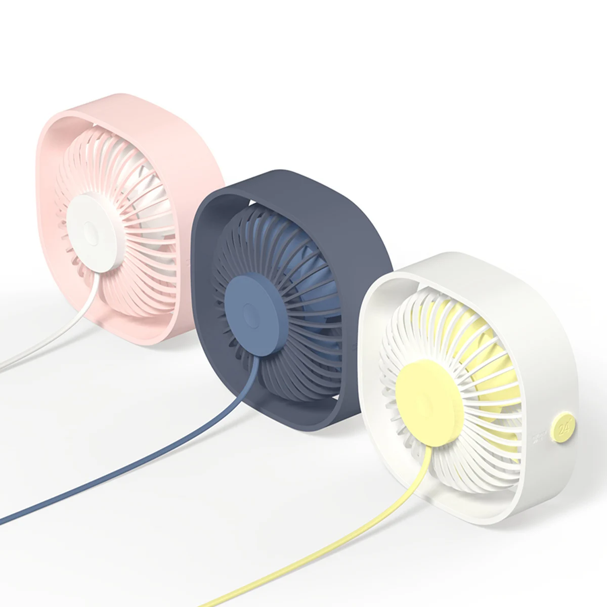 

Portable Desktop Fan Mini USB Personal Cooling Fan with 360 Degree Rotation Adjustable Angle for Office Household Traveling