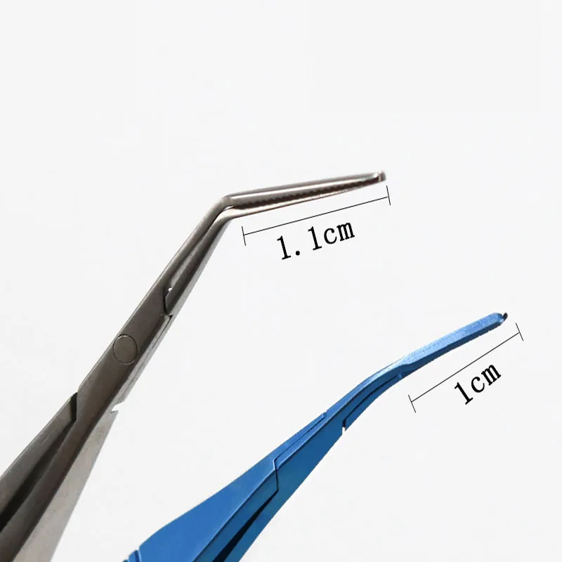 Офтальмологическая микроскопия Инструмент Кристалл ядро дробления щипцы 1/2 дуги