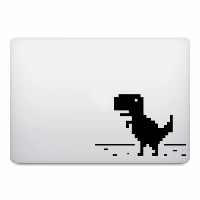 8-битная наклейка для ноутбука с динозавром Macbook Air Retina 11 12 13 15 дюймов Mac Book Skin