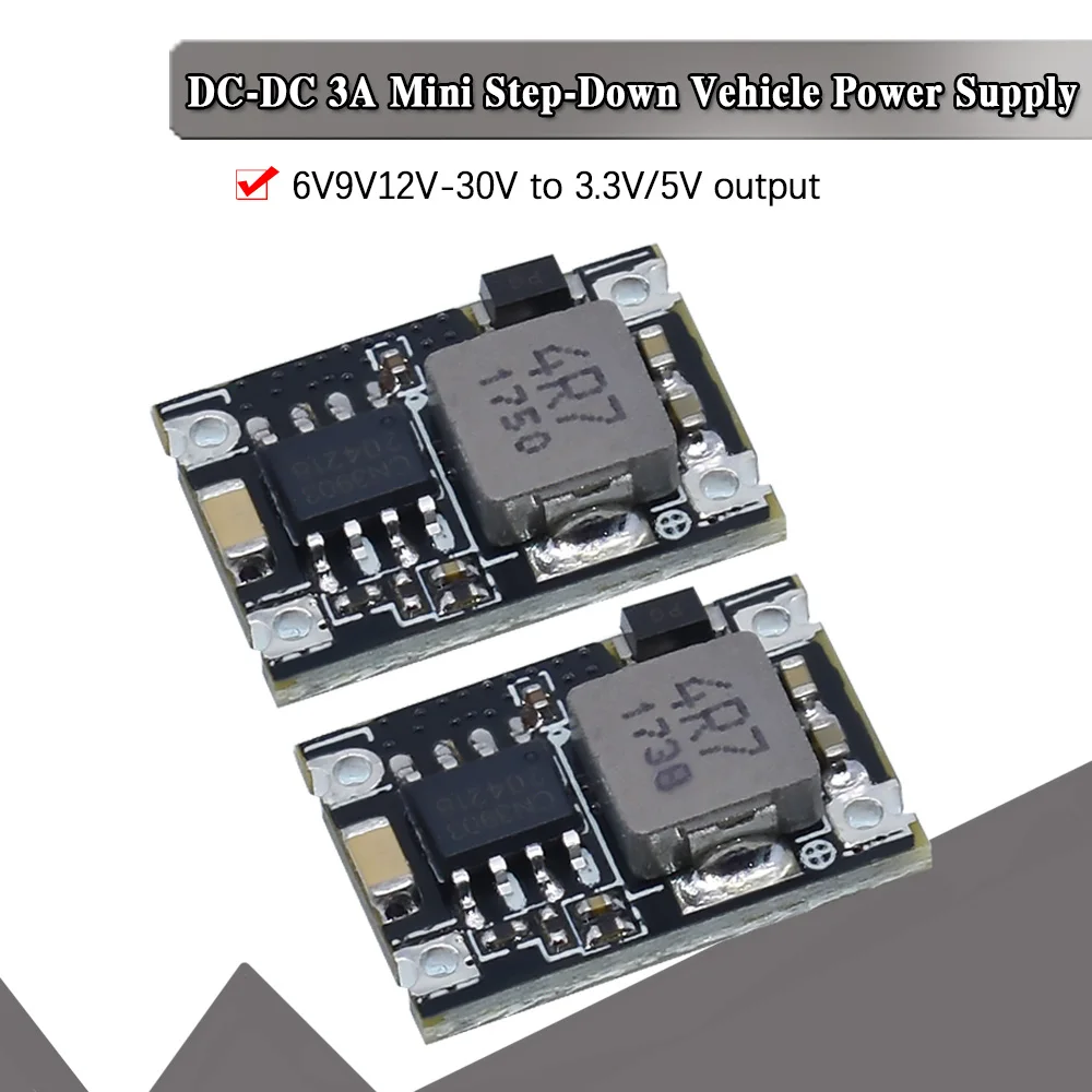 CN3903 3A Mini DC-DC понижающий модуль платы преобразователя 5 в-30 в до 3 В напряжение