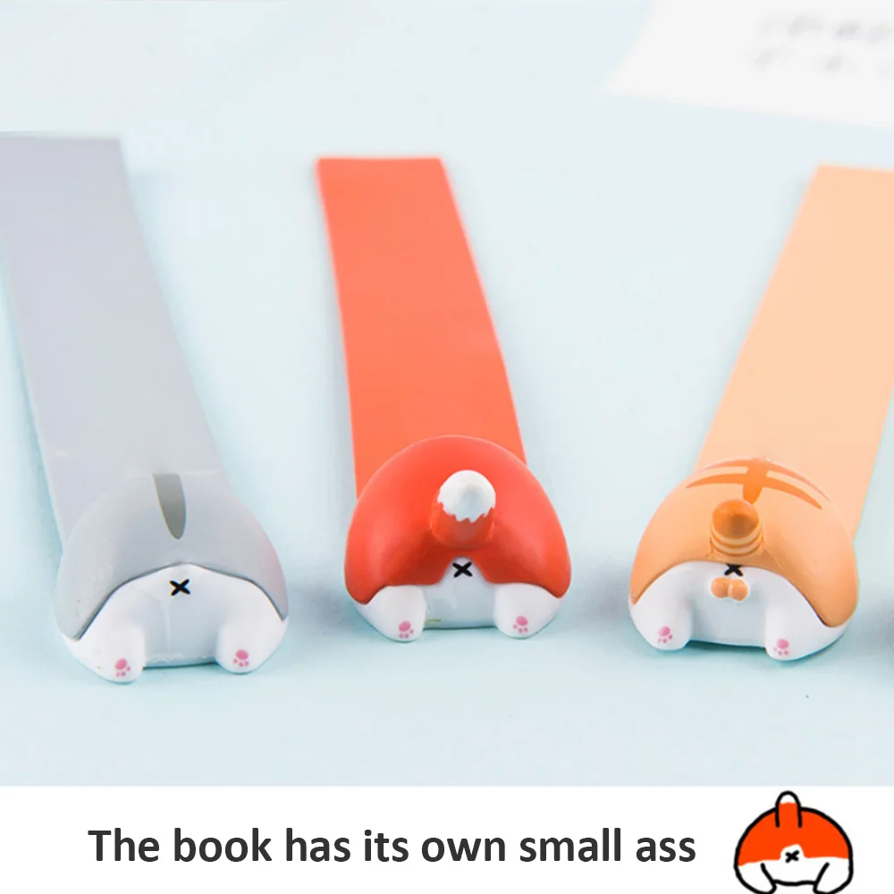 Милый Мультфильм Собака Кошка Хомяк лиса попка Закладка Новинка книга чтение