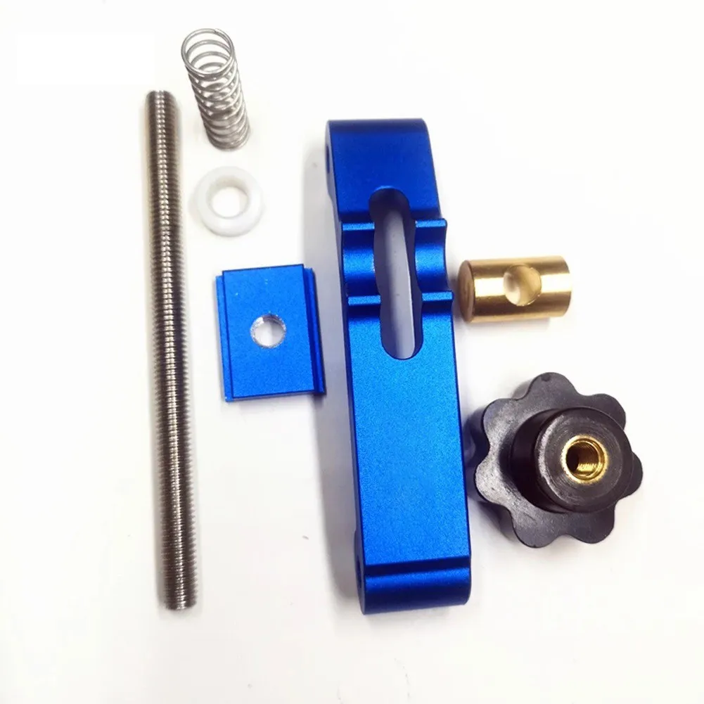 

T Slot Block Clamps Woodworking Ruter Table T Track Metal Quick Acting Hold Down Clamp Set M8 Screw For Clamping Jigs & Fixtures