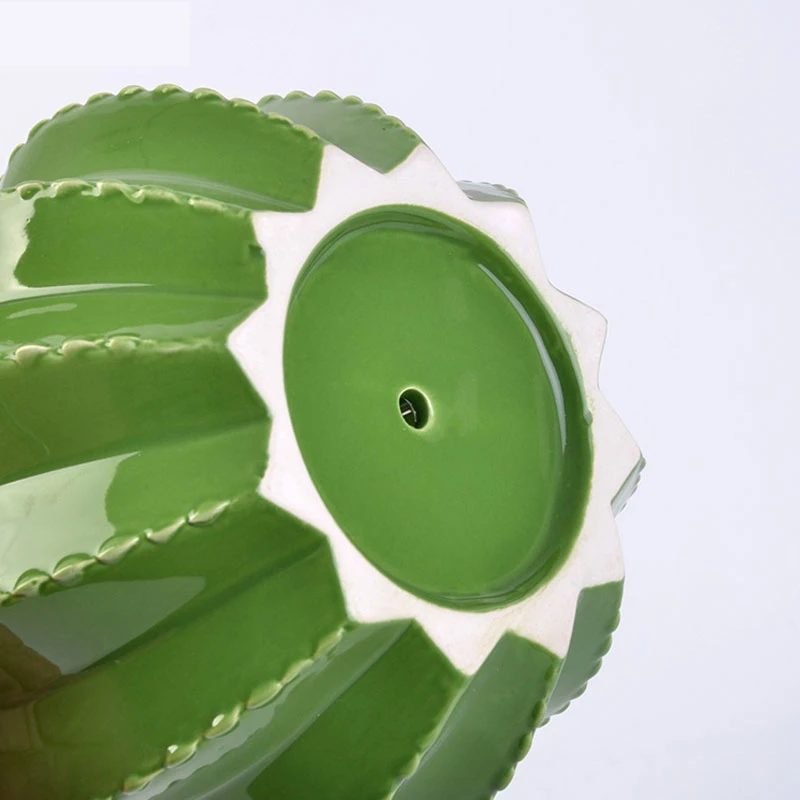 Горячая новинка кактус керамический цветочный горшок креативный растительный