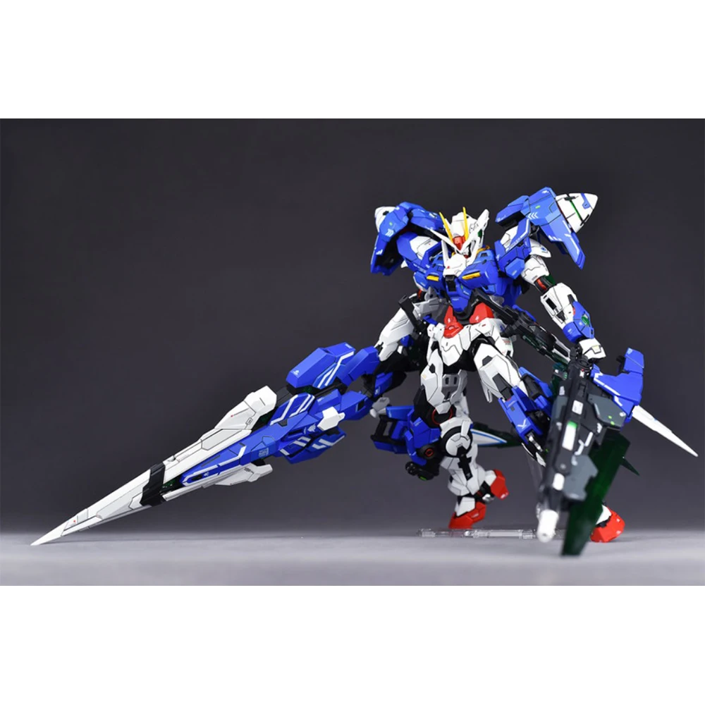 

Экшн-фигурка mjh MG 1/100 GN-0000/7S 00 Gundam Seven Sword Double Swords в сборе, игрушки-роботы