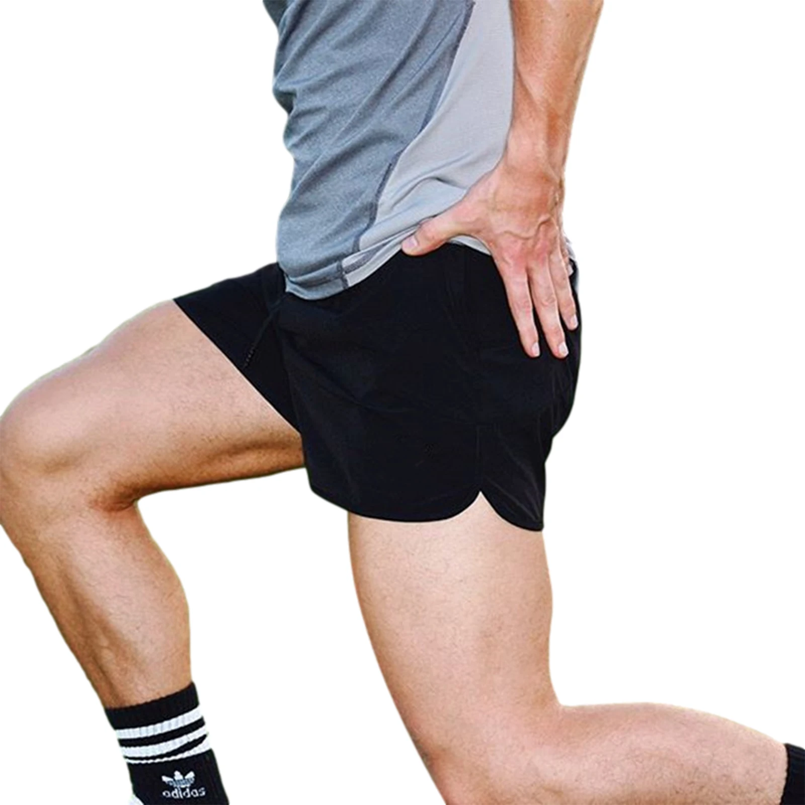 

New Men's GYM Shorts Training Running Sport Workout Jogging Pants Fitness Men Sexy Tight Muscle Shorts Quick-Dry Men Shorts