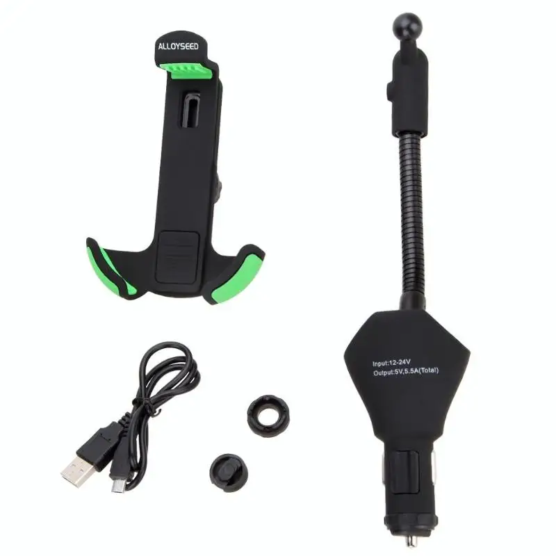 Car Mount Charger with 3 USB Charging Ports Smartphone Dock Cradle Holder Stand for iPhone 7 6S 6 Plus 5S Samsung Galaxy LG | Автомобили и