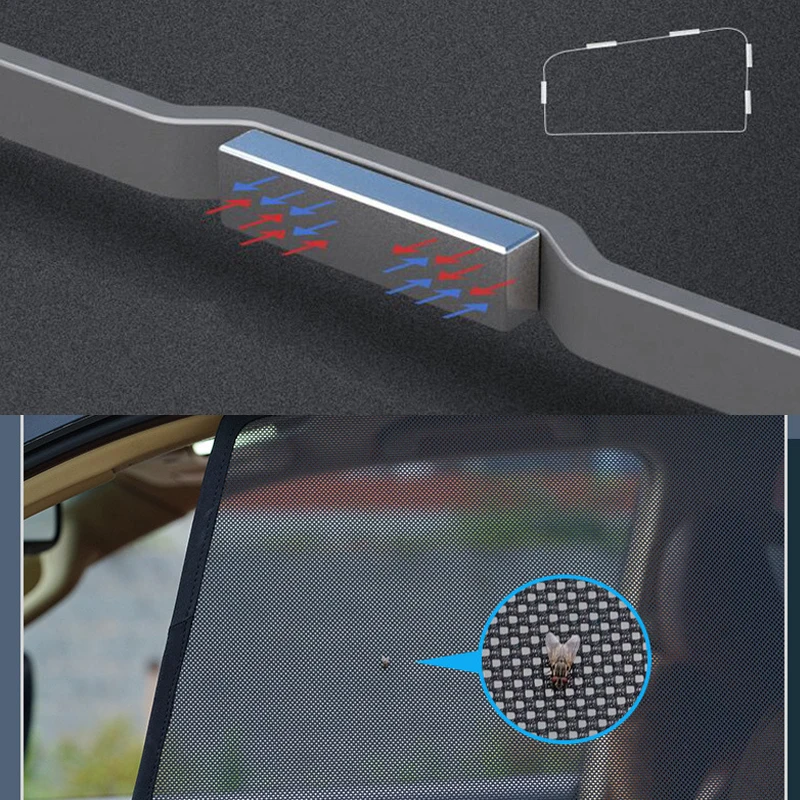 Магнитный автомобильный солнцезащитный козырек для Toyota Land Cruiser 200 LC200 2008-2018 7 шт. |