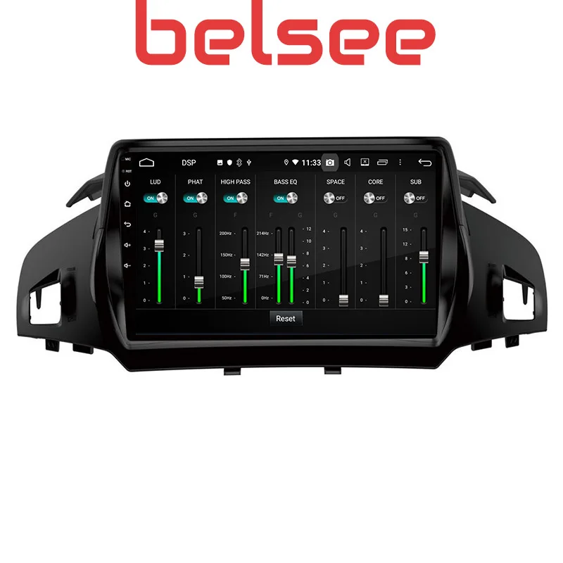 Belsee DSP Ram 4 + 64 ГБ Android 10 0 головное устройство автомобильное радио мультимедиа DVD