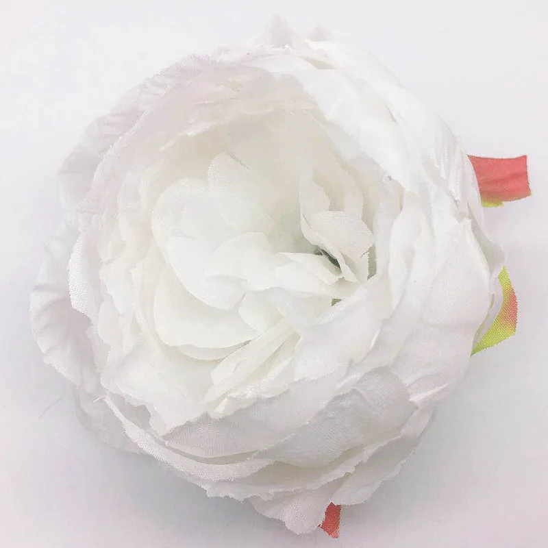 10 см пион из шёлка цветок оптом 50 шт. искусственные розы головы цветы для цветов