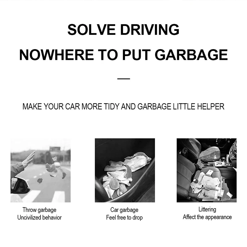 Автомобильный мусорный бак складной высококачественный автомобильный
