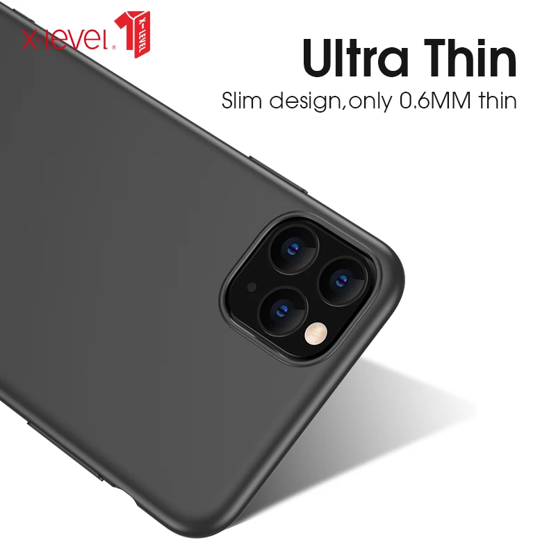 Чехол для Iphone11 Pro Max X-level Силиконовый ТПУ чехол телефона Iphone 11 6 5 дюйма