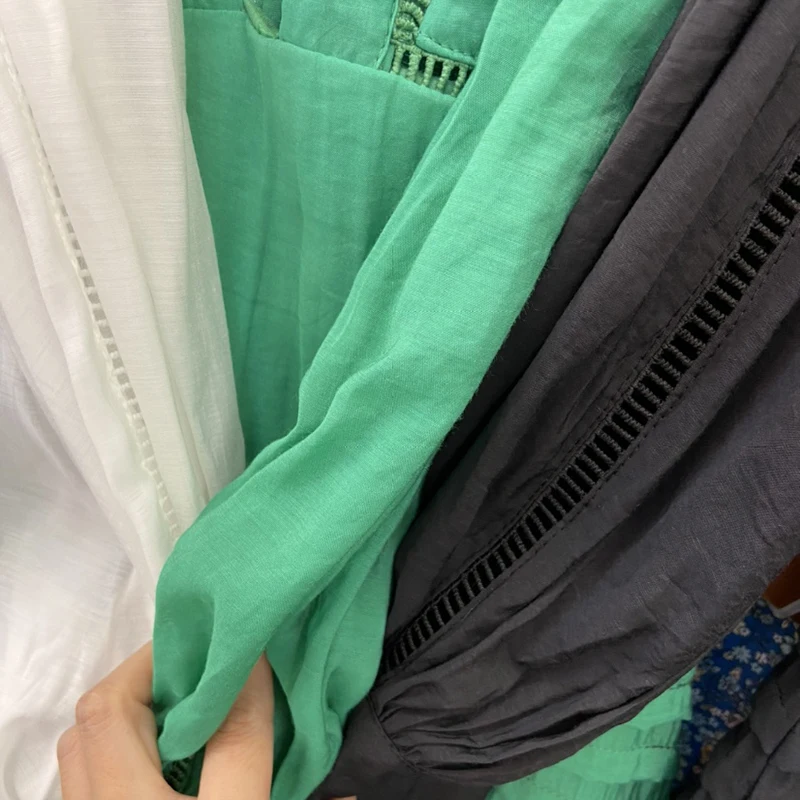 

CHICEVER Elegant Dress For Women V Neck Lantern Long Sleeve High Waist Patchwork Ruffles Tunic Mini Dresses Female 2021 Clothing