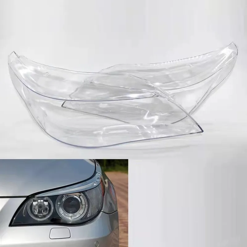 

Suitable for BMW old 5 series E61 headlight cover 04-10 E60 5 series 520 523 525i 530 headlight shell transparent lamp surface