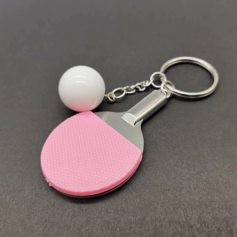 

Table Tennis Keychain Bag Pendant Ball Ornament Gift