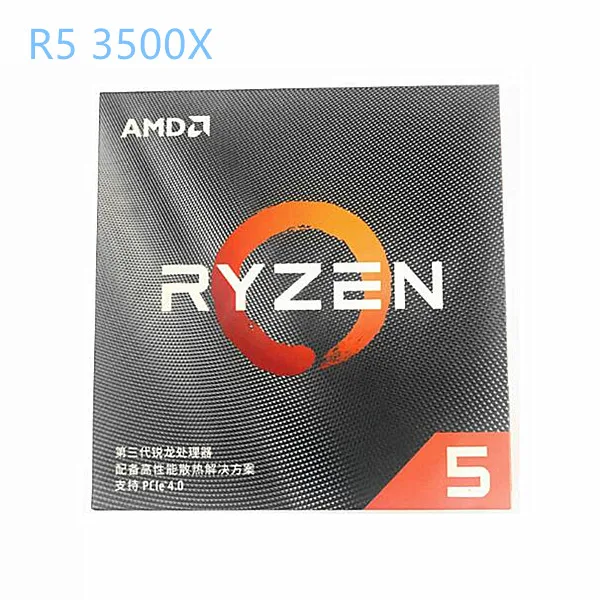 Процессор AMD RYZEN R5 3500X 6 ядерный поточный процессор с радиатором игровая высокая