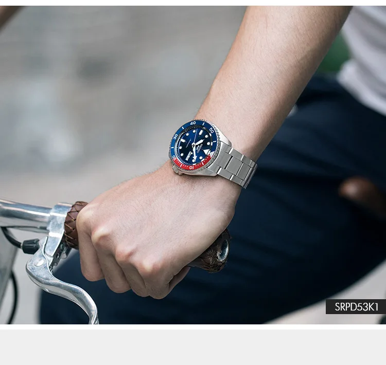 Оригинальные официальные новые SEIKO часы автоматические механические ныряльщик водонепроницаемые светящиеся Men'sWatch Азия