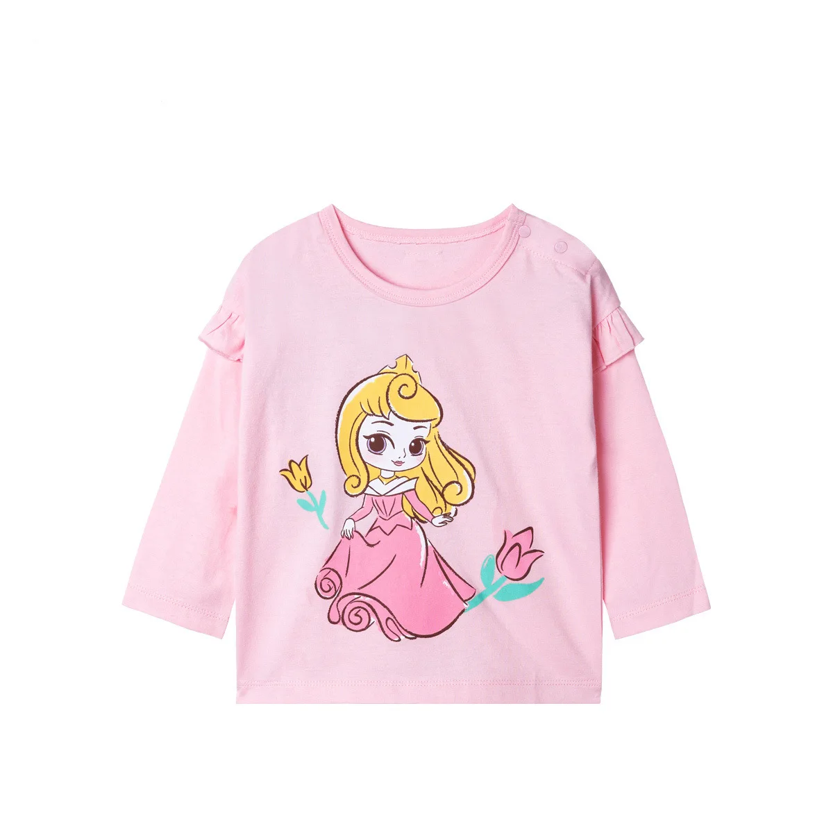 

Original Disney Children Princess shirt Girls Cartoon New Sleeve Baby Coats And Jackets Baby Girl Jacket Winter 201S1287