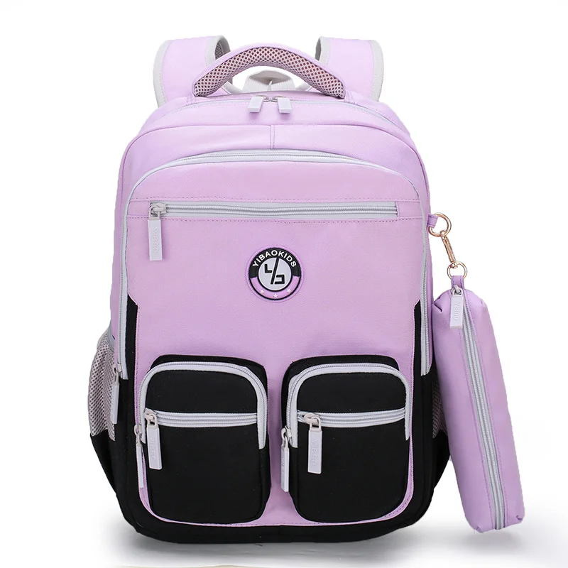 Большой Школьный рюкзак для девочек-подростков, женский рюкзак с большой емкостью, нейлоновый, модный, для путешествий, для ноутбука 2021