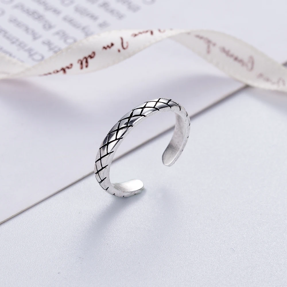 Новое Стильное простое женское гравировальное кольцо европейский и