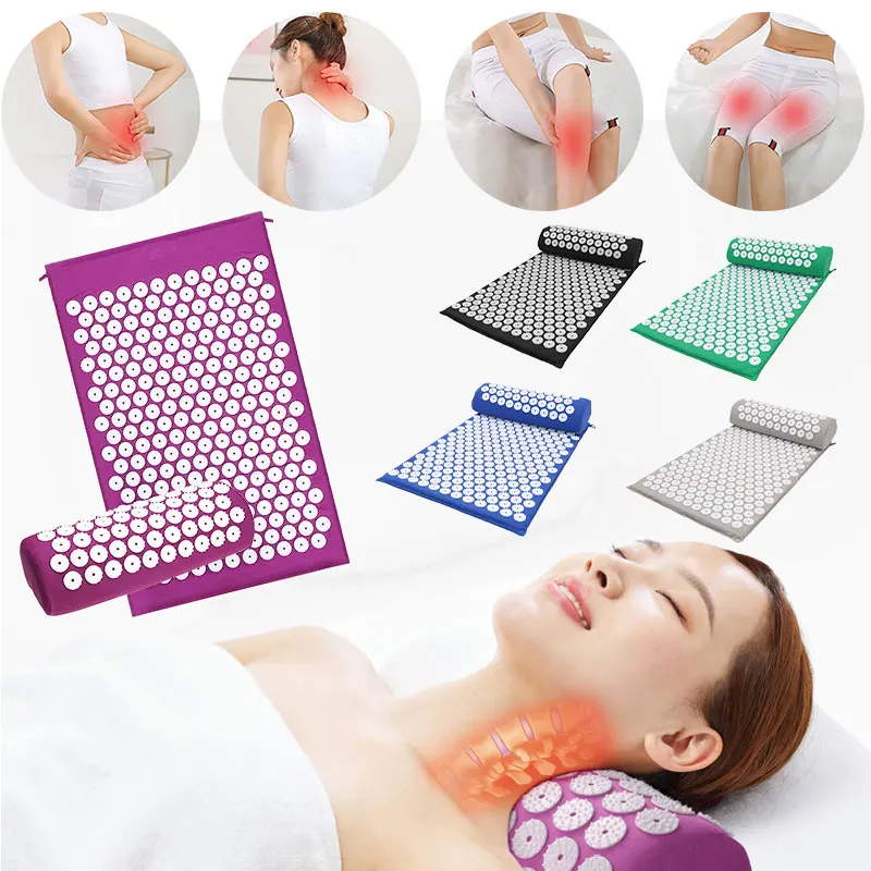 Акупрессурном коврике массажер коврик снимающий стресс задняя основная часть
