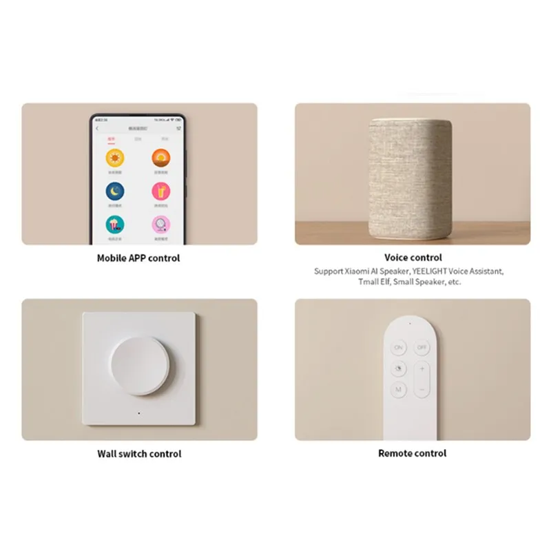 YEELIGHT умный светодиодный потолочный светильник AC220V 24 Вт 50 Aurora Smart Dual Mode Ra95