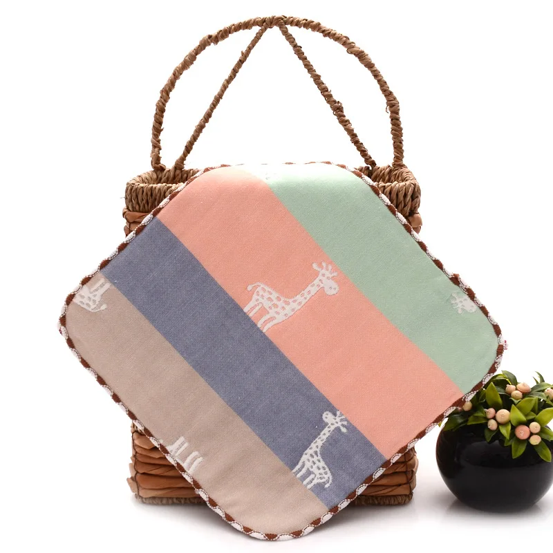 Полотенце из жаккардового муслина 25 х25 см|Полотенца| |