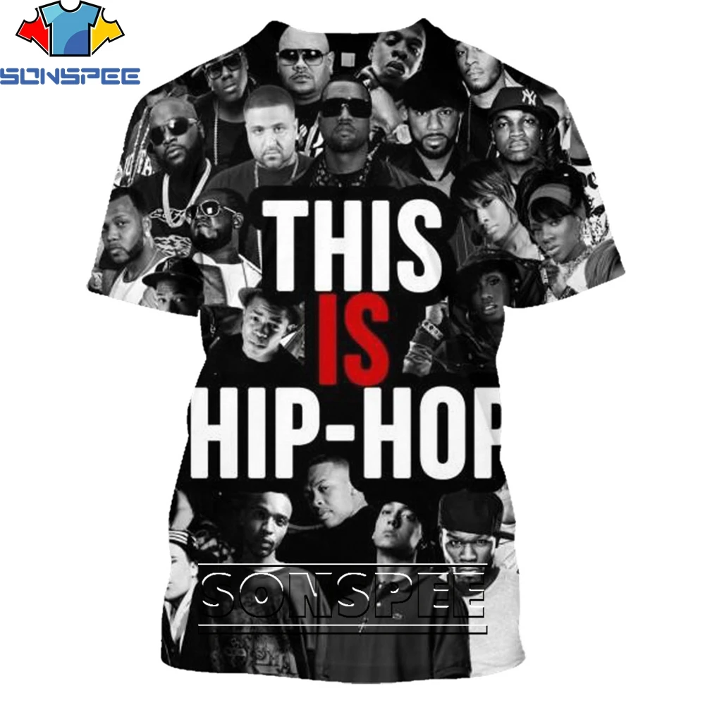 

SONSPEE в стиле "хип-хоп" 3D печатающей головки горячий модная повседневная мужская обувь унисекс Мужская Футболка Harajuku с коротким рукавом Уличн...