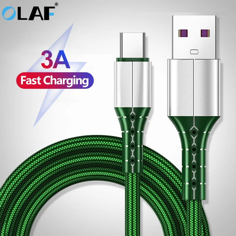 

OLAF USB C кабель для быстрой зарядки и передачи данных Тип C для iPhone 13 12 быстрое зарядное устройство для Samsung Xiaomi зарядное устройство для телефон...